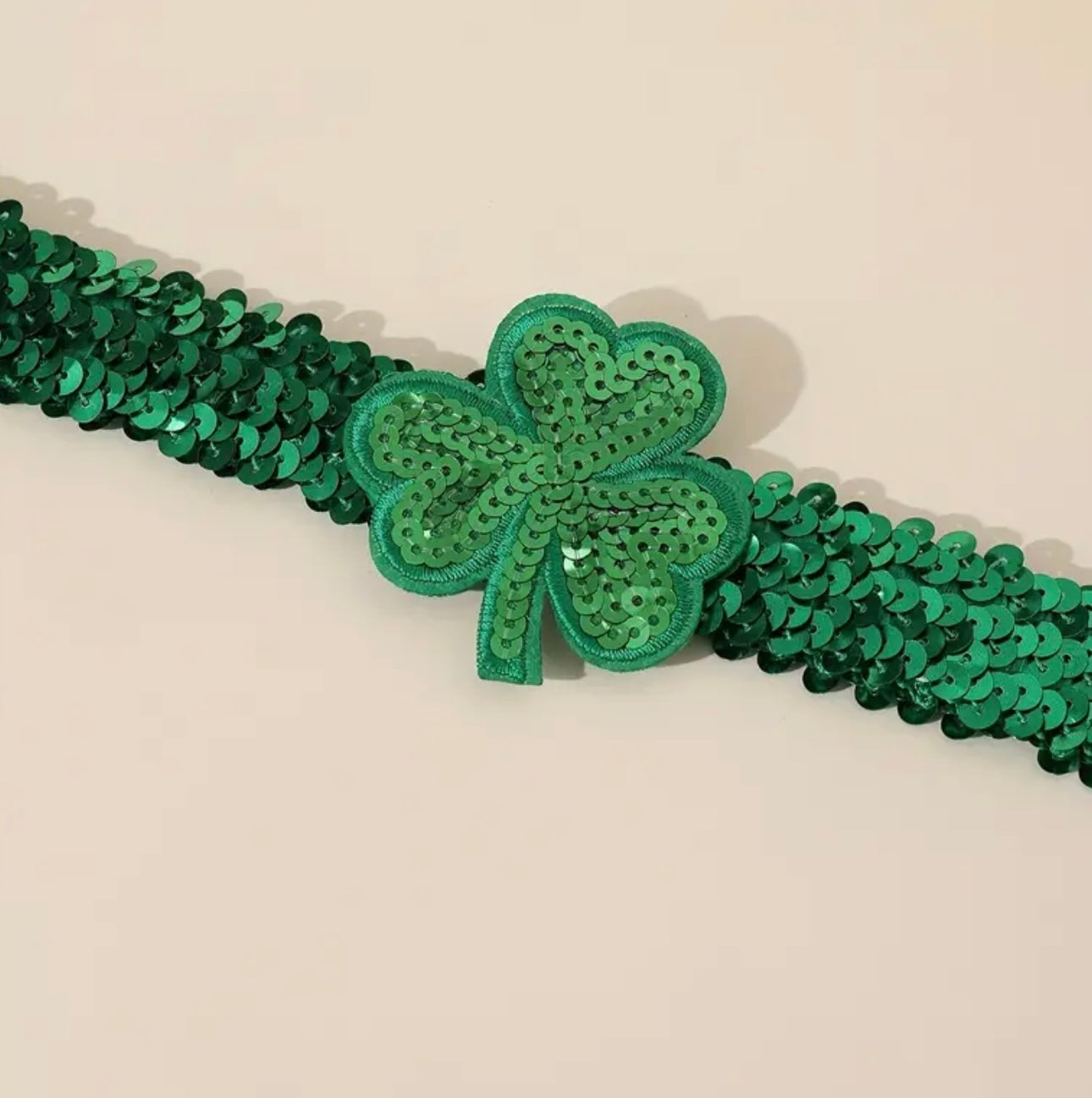 St. Patrick’s Sequin Headband