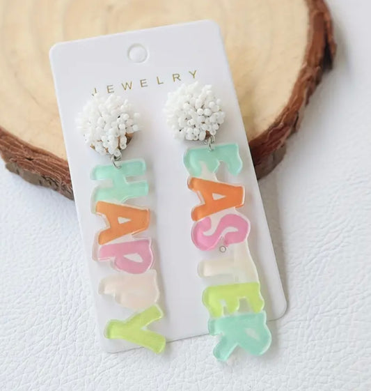 Happy Easter Earrings