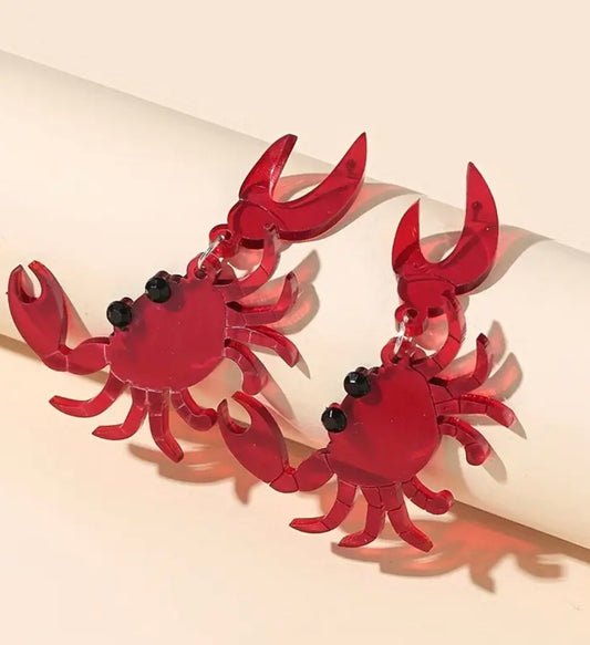 Crab Earrings