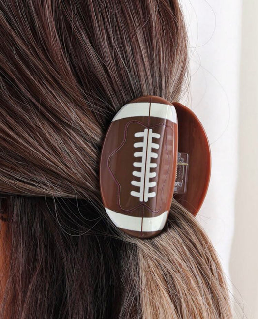 Football Hair Clip