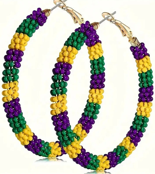 Mardi Gras Hoops