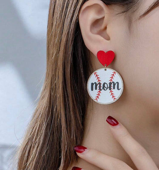 Baseball Mom Earrings