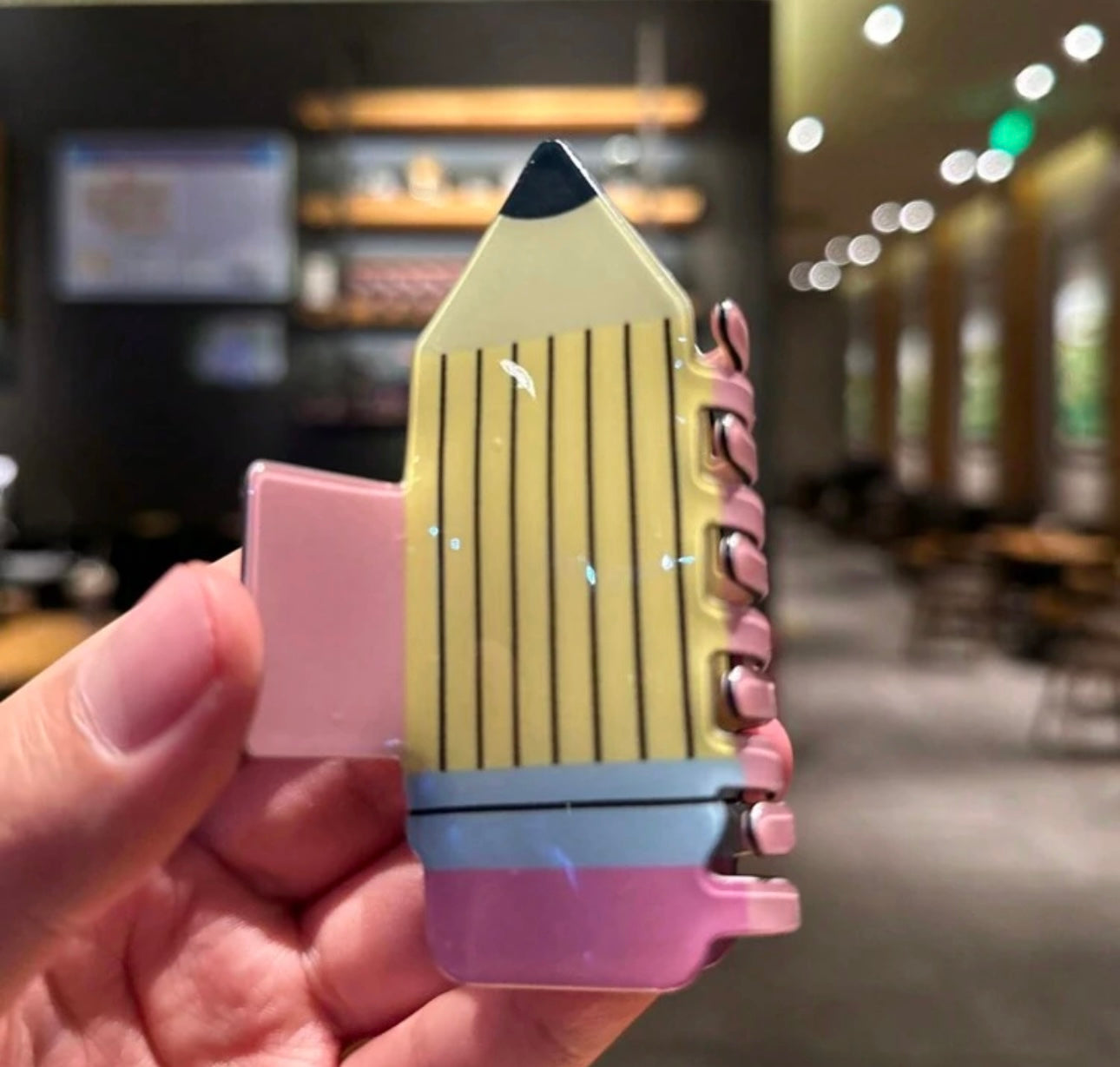 Pencil Hair Clip