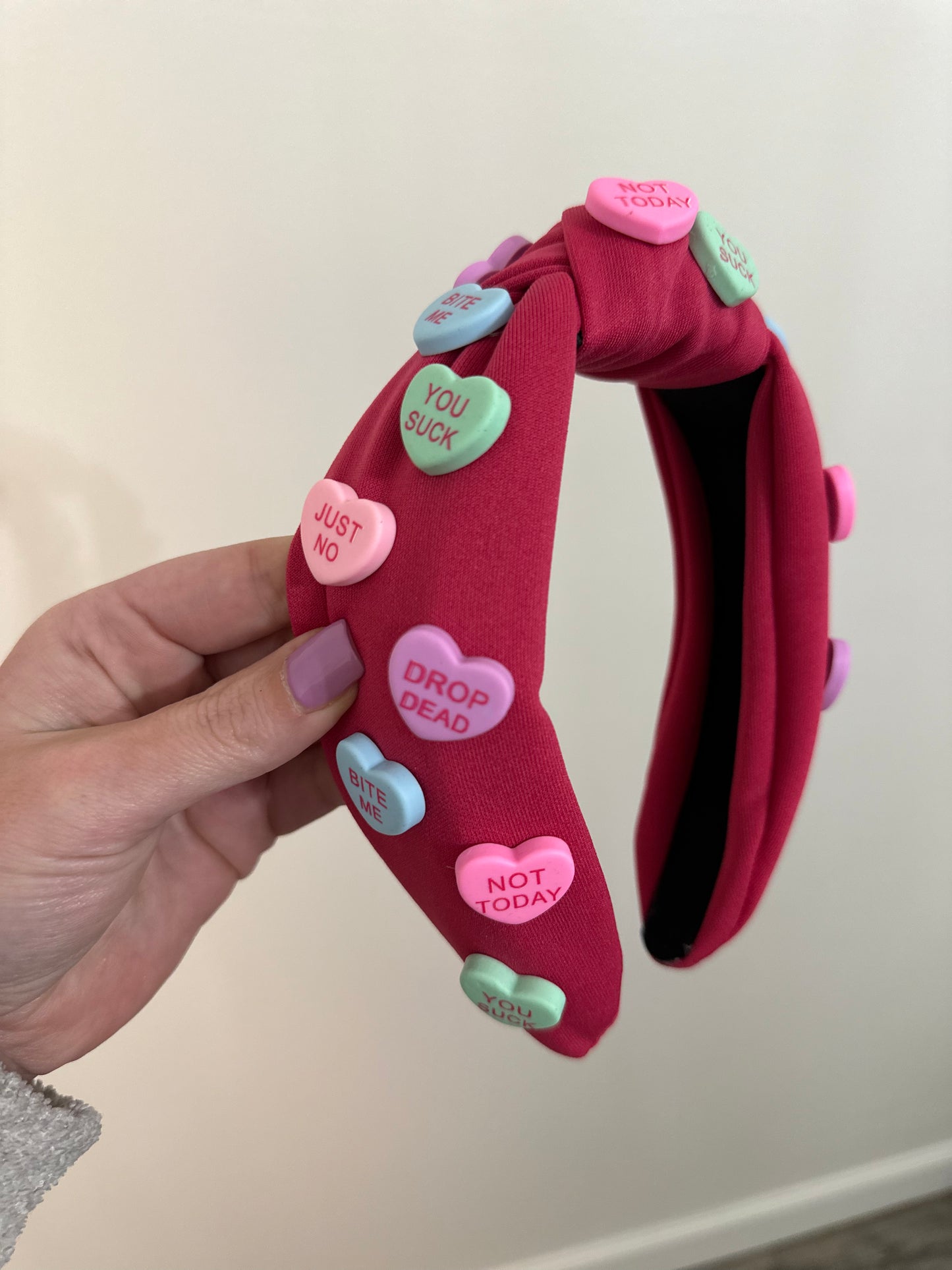 Breakup Valentines Headband