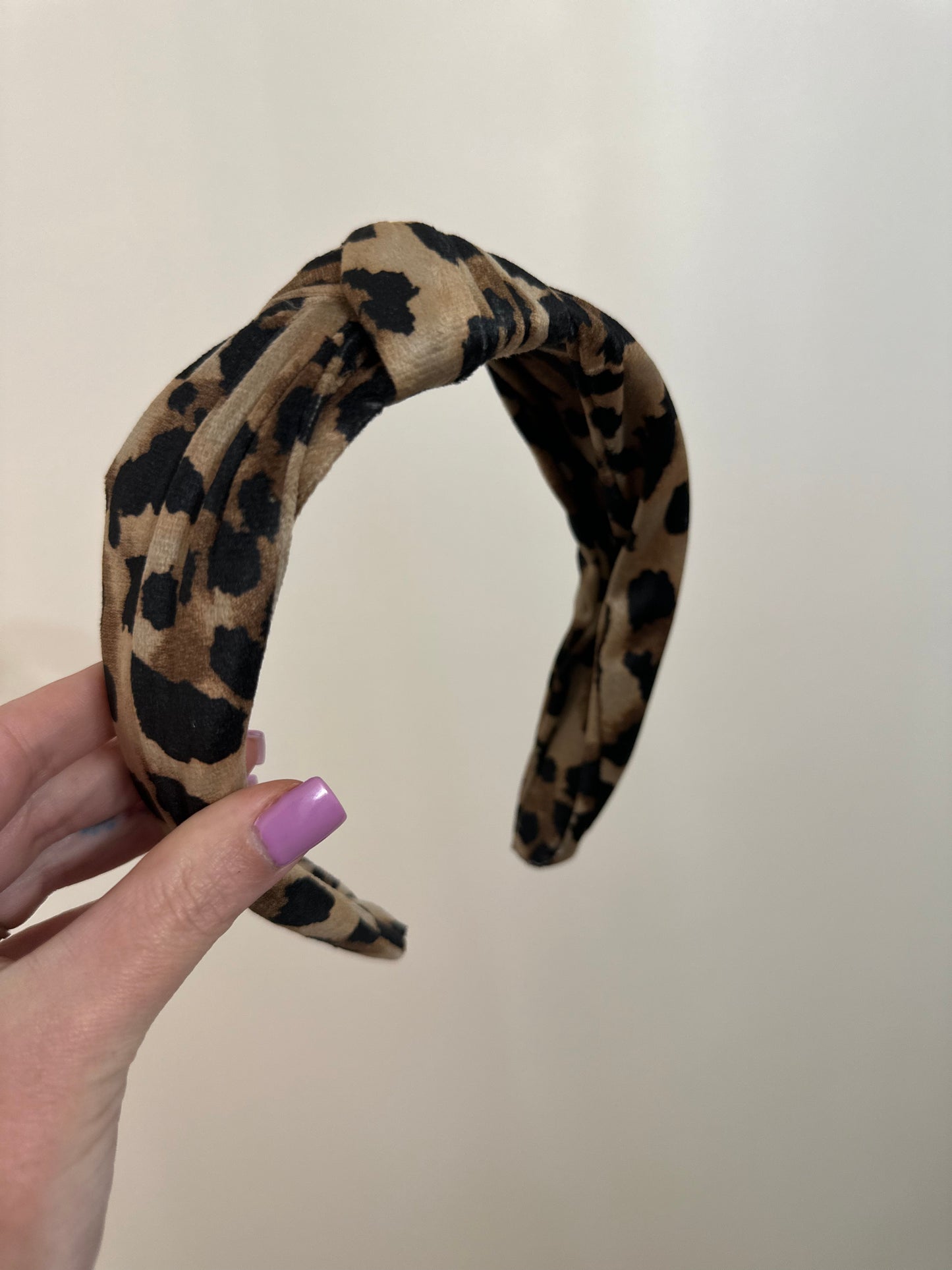 Leopard Knot Headband